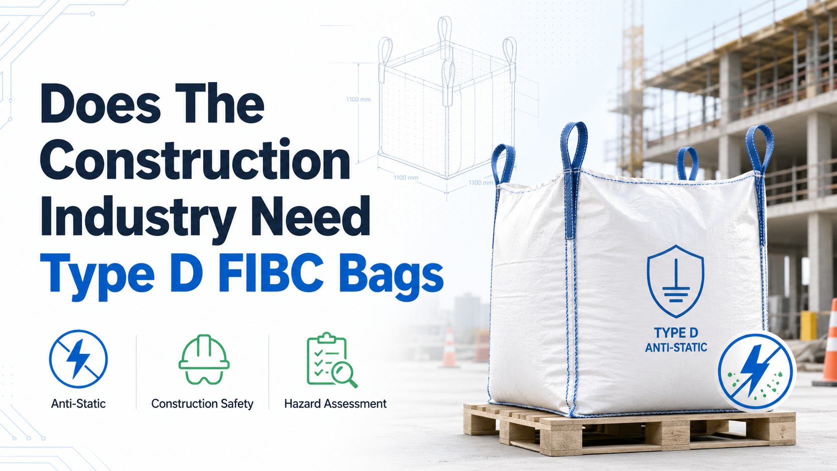 Нужны ли строительной отрасли мешки FIBC типа D?